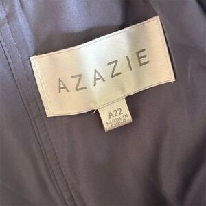 Azazie Women's Dusk Purple Floor-Length Bridesmaid Dress Size 22